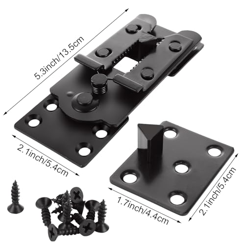 Black Sectional Couch Connectors for Sectionals - 8PCS Clips & Clamps (72pcs Screws)
| Furniture Connectors Clips & Cla