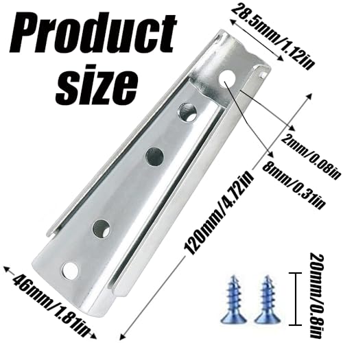 4Pcs Diagonal Bolts for Sectional Sofa, Sofa Fixing Bolts, Interlocking Sofa Connector Bracket, Furniture Hardware Acce