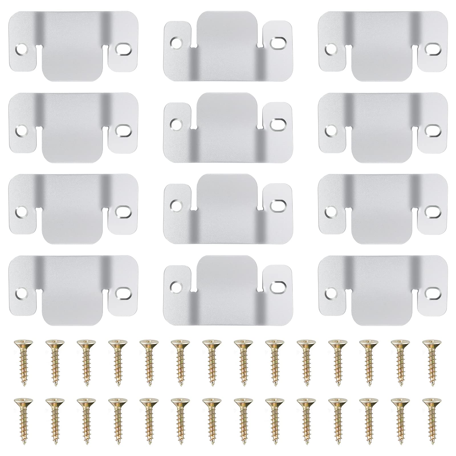 DEEPDREAM Metal Couch Clips for Sectional Couches - Perfect for Quick Assembly and Easy Disassembly, Suitable for Multi